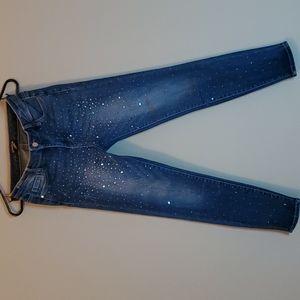 Bebe rhinestone jeans